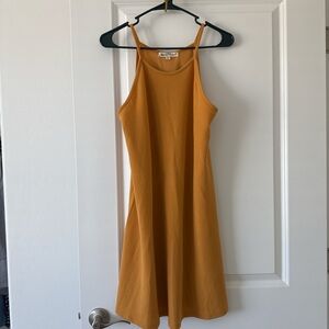 Wallflower Mustard Mini Dress